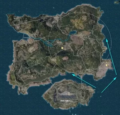 《绝地求生》高效驾驶技巧：路线规划、速度控制与跑毒策略全解析