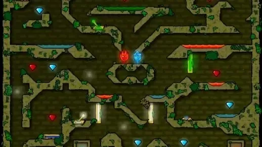 《森林冰火人6》第6关攻略：合作通关宝石收集技巧