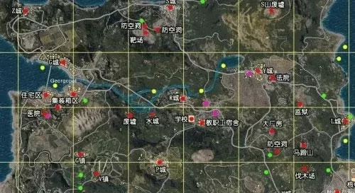 《绝地求生》位置标记技巧：默认快捷+地图操作指南