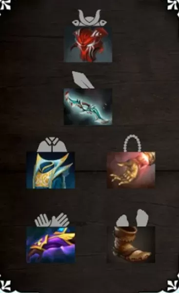 DOTA2肉山谷地图武器装备攻略:头部、身体、手部、脚部与饰品选择详解