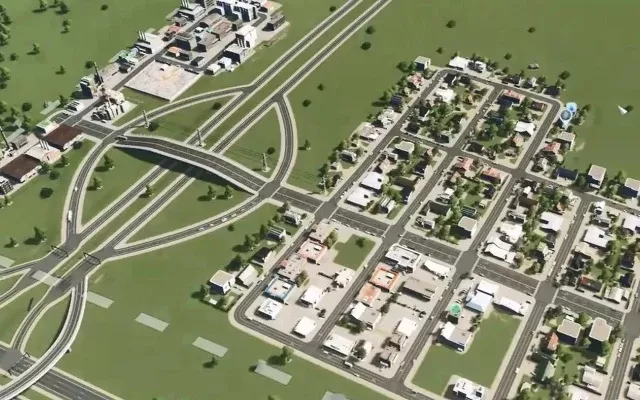 《都市天际线》城市荒芜解决方案:道路规划与税率调整