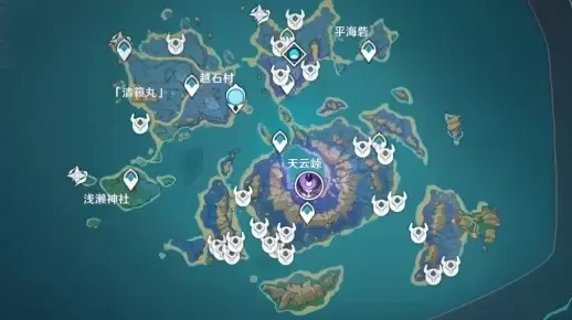 原神:高效收集攻略,五大漂浮灵密集地解析