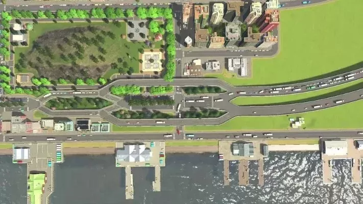 城市天际线快速建隧道技巧:快捷键与地形落差法