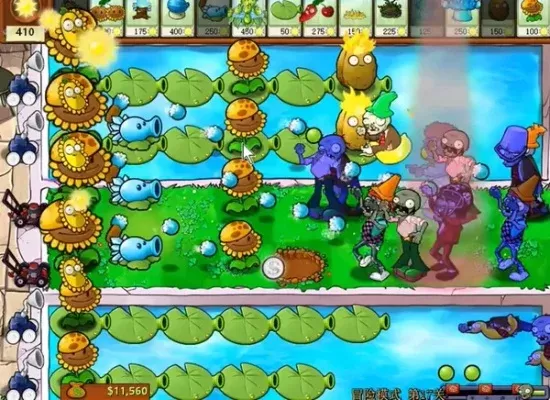 植物大战僵尸17关攻略:高效通关策略及植物布局