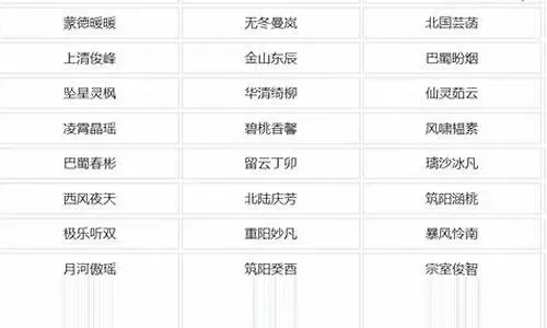排行榜游戏昵称日系男生-日系游戏昵称文化解析