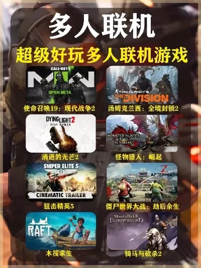 推荐几款游戏联机游戏排行榜-联机游戏推荐排行榜