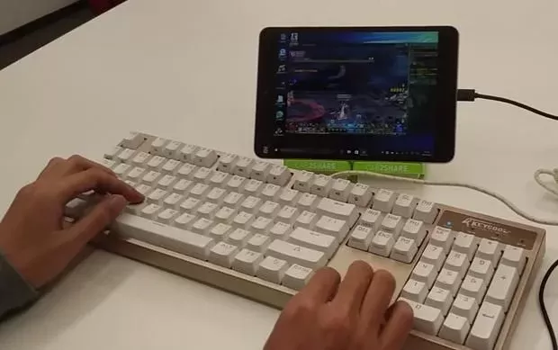 键盘连接ipad玩dnf手游-键盘连接iPad玩DNF手游