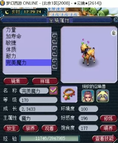 梦幻西游坐骑成长宝象国-宝象国助你培养神骏坐骑