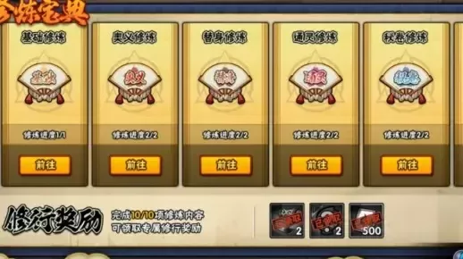火影忍者手游修行之路排行榜-火影手游修行等级排行