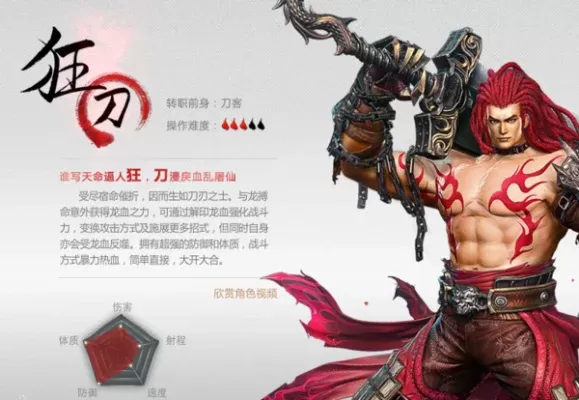 狂刃什么职业好-狂刃职业选择指南