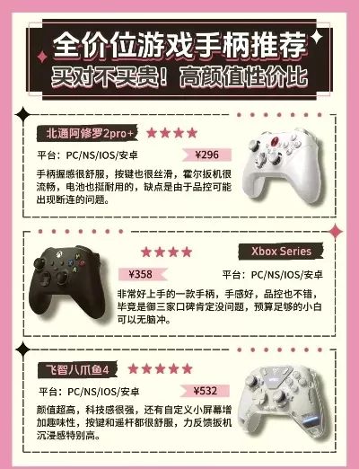 超好用游戏手柄排行榜