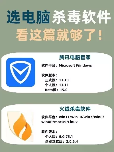 电脑的杀毒软件哪个好-选择杀毒软件标准