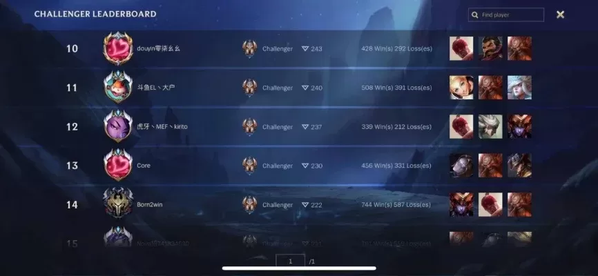 联盟手游段位跨度排行榜-联盟手游段位晋级指南