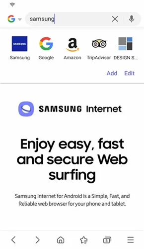 samsung浏览器