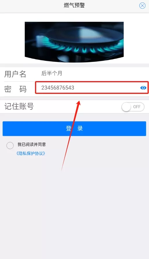 春意燃气预警