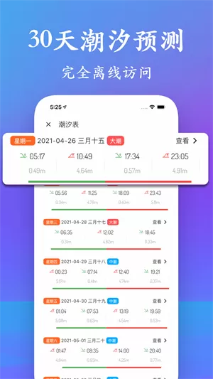 潮汐表免费版