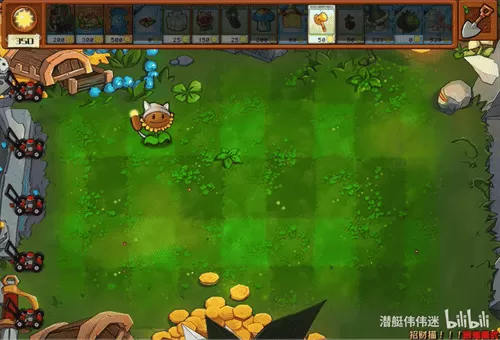 植物大战僵尸杂交版招财猫版