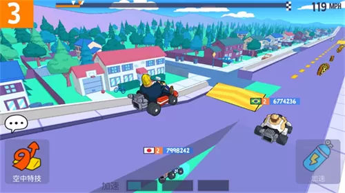 warped kart racers