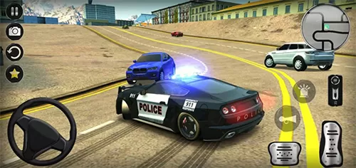 警车漂移模拟器