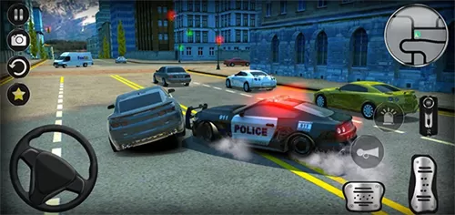 警车漂移模拟器