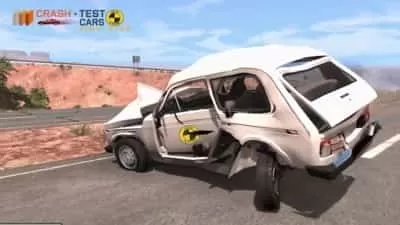 汽车撞击模拟